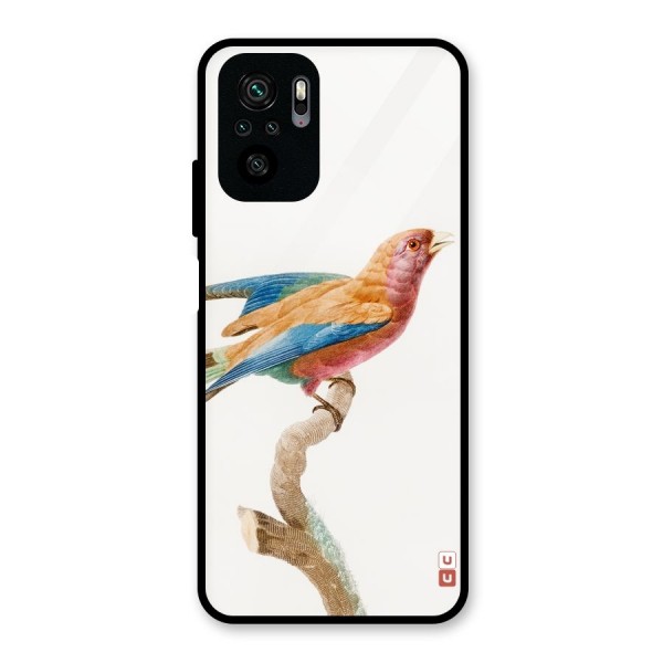 Beautiful Bird Glass Back Case for Redmi Note 10