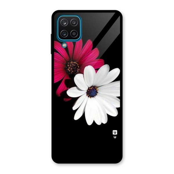 Beautiful Blooming Glass Back Case for Galaxy A12