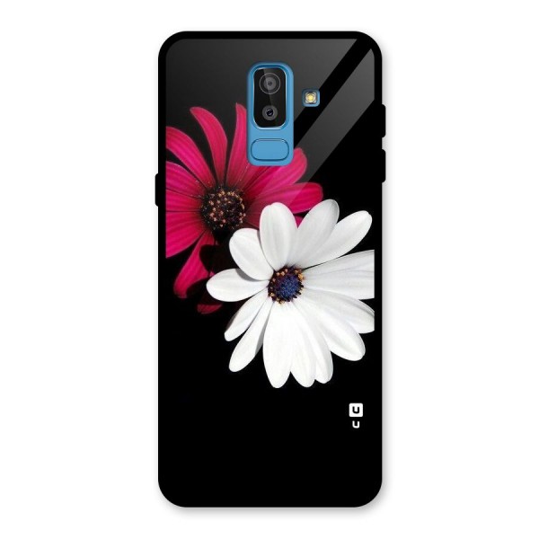 Beautiful Blooming Glass Back Case for Galaxy J8