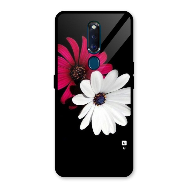 Beautiful Blooming Glass Back Case for Oppo F11 Pro