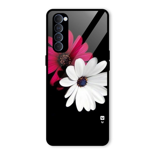 Beautiful Blooming Glass Back Case for Oppo Reno4 Pro