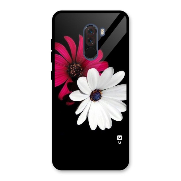 Beautiful Blooming Glass Back Case for Poco F1