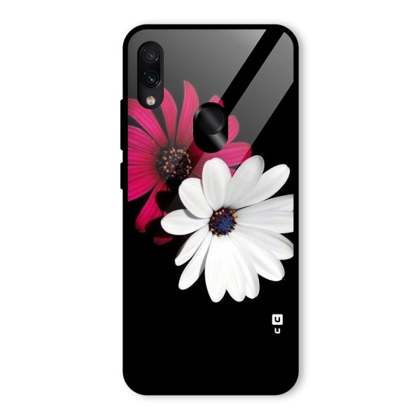 Beautiful Blooming Glass Back Case for Redmi Note 7S