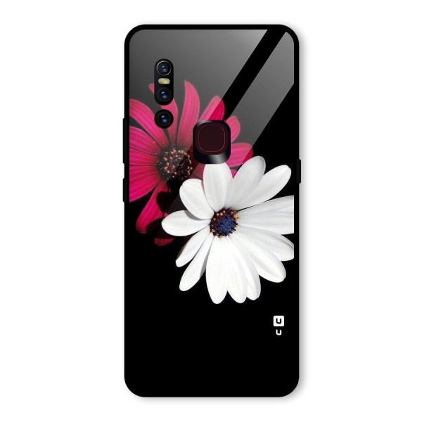 Beautiful Blooming Glass Back Case for Vivo V15