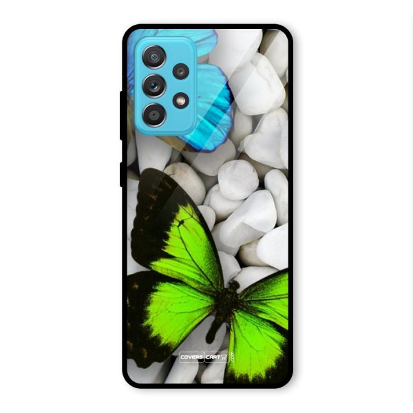 Beautiful Butterflies Glass Back Case for Galaxy A52s 5G