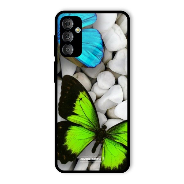 Beautiful Butterflies Glass Back Case for Galaxy F23