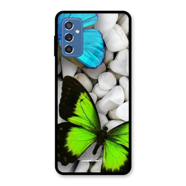 Beautiful Butterflies Glass Back Case for Galaxy M52 5G