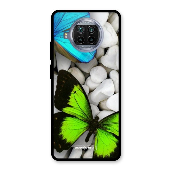 Beautiful Butterflies Glass Back Case for Mi 10i