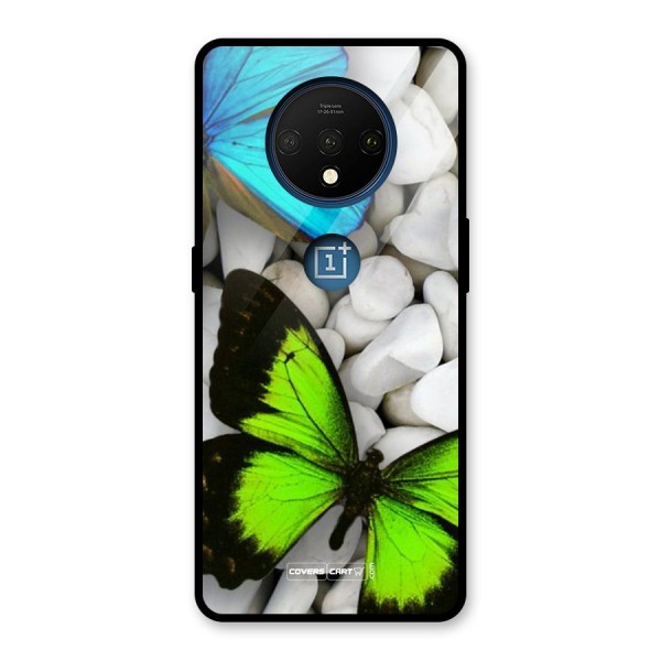 Beautiful Butterflies Glass Back Case for OnePlus 7T