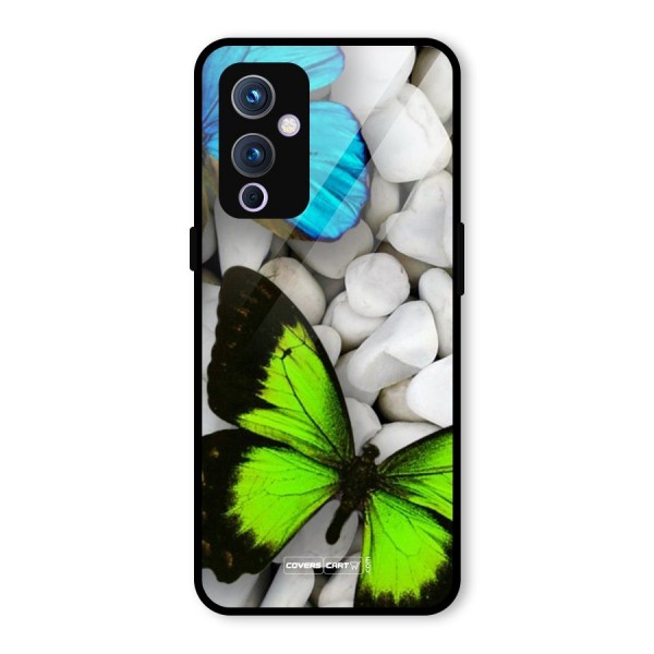 Beautiful Butterflies Glass Back Case for OnePlus 9