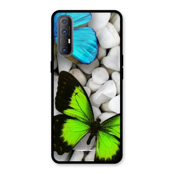 Beautiful Butterflies Glass Back Case for Oppo Reno3 Pro