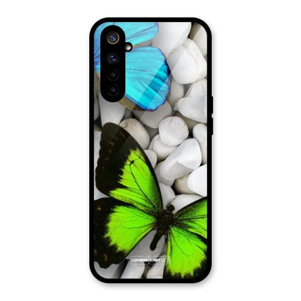 Beautiful Butterflies Glass Back Case for Realme 6