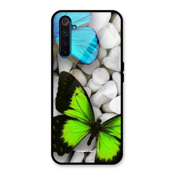 Beautiful Butterflies Glass Back Case for Realme 6 Pro