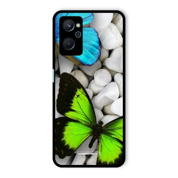 Beautiful Butterflies Glass Back Case for Realme 9i