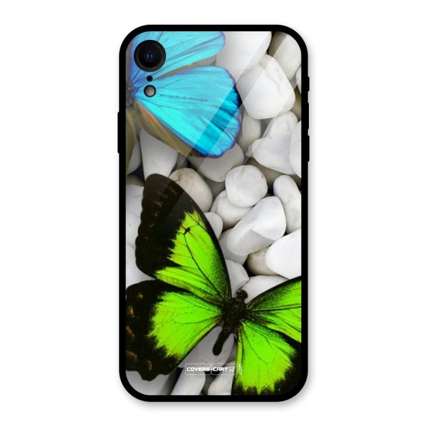 Beautiful Butterflies Glass Back Case for XR