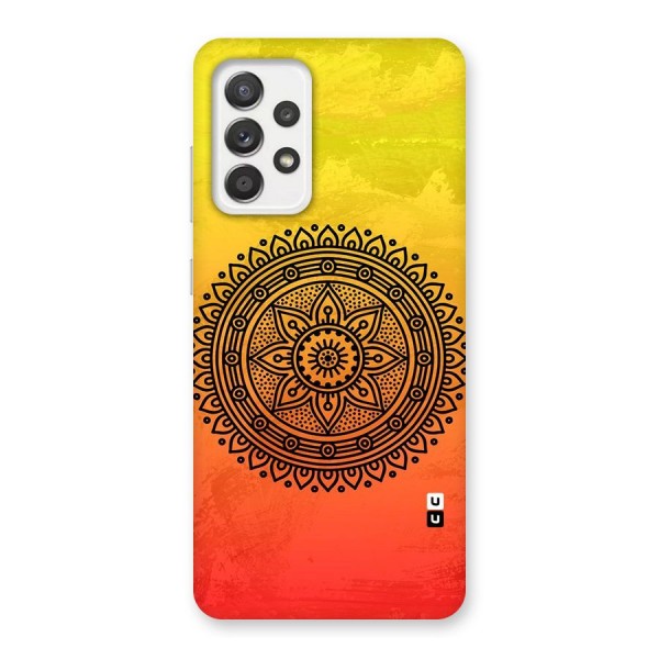 Beautiful Circle Art Back Case for Galaxy A52