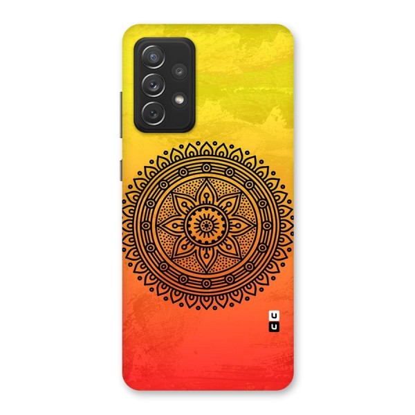 Beautiful Circle Art Back Case for Galaxy A72