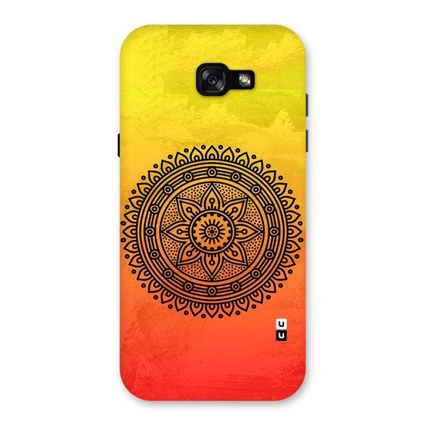 Beautiful Circle Art Back Case for Galaxy A7 (2017)