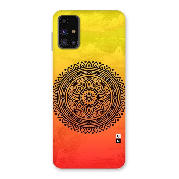 Beautiful Circle Art Back Case for Galaxy M31s