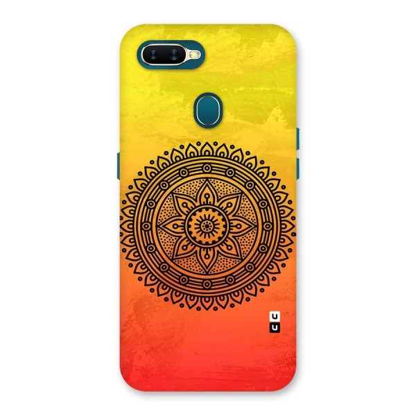 Beautiful Circle Art Back Case for Oppo A12