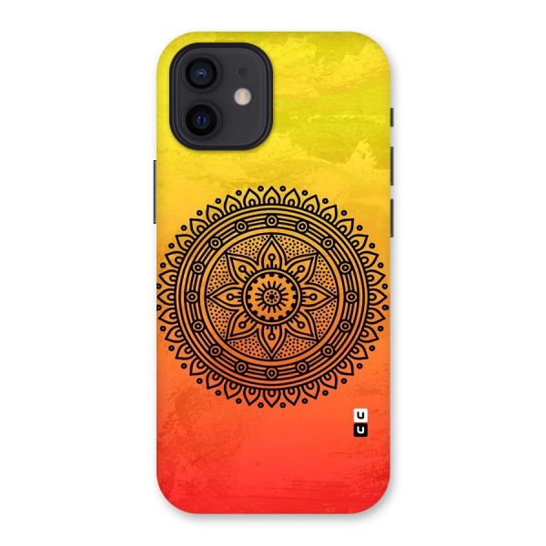 Beautiful Circle Art Back Case for iPhone 12