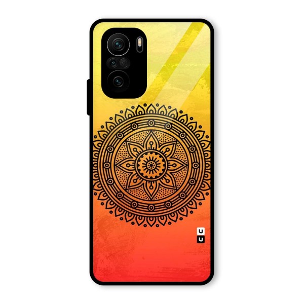 Beautiful Circle Art Glass Back Case for Mi 11x