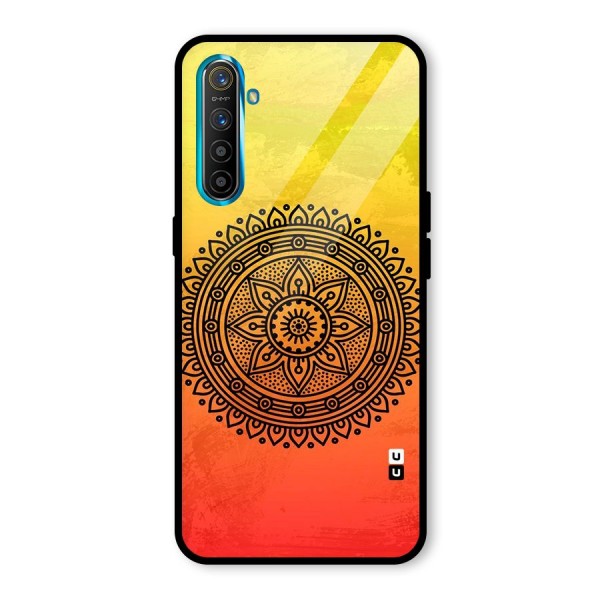 Beautiful Circle Art Glass Back Case for Realme XT