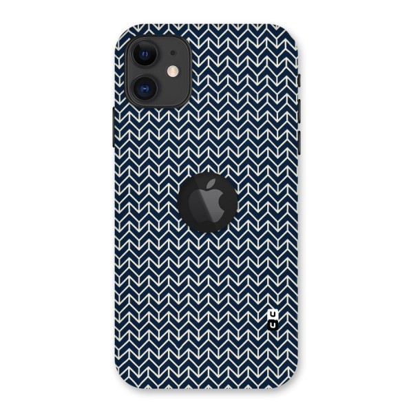 Beautiful Design Back Case for iPhone 11 Logo Cut