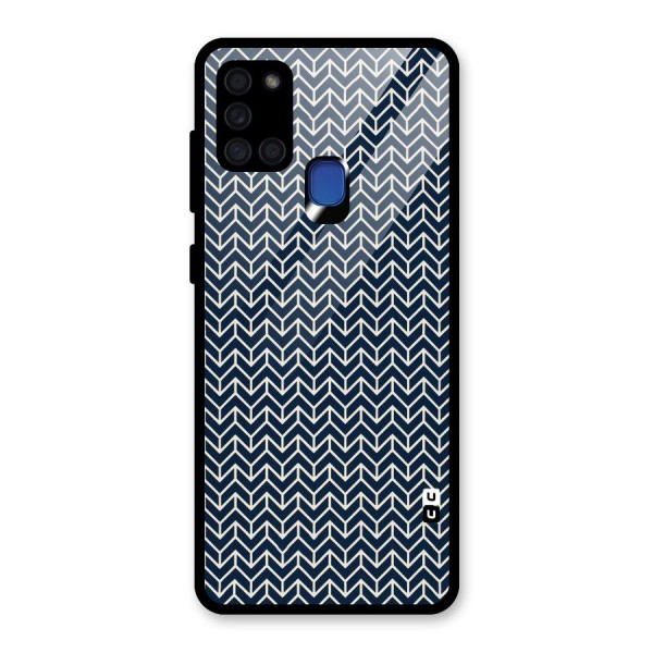 Beautiful Design Glass Back Case for Galaxy A21s