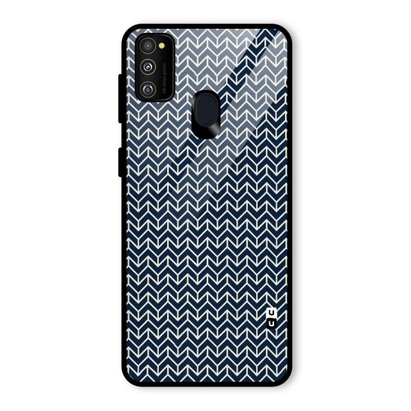 Beautiful Design Glass Back Case for Galaxy M21