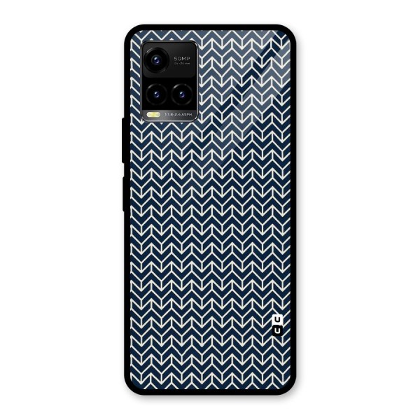 Beautiful Design Glass Back Case for Vivo Y21G