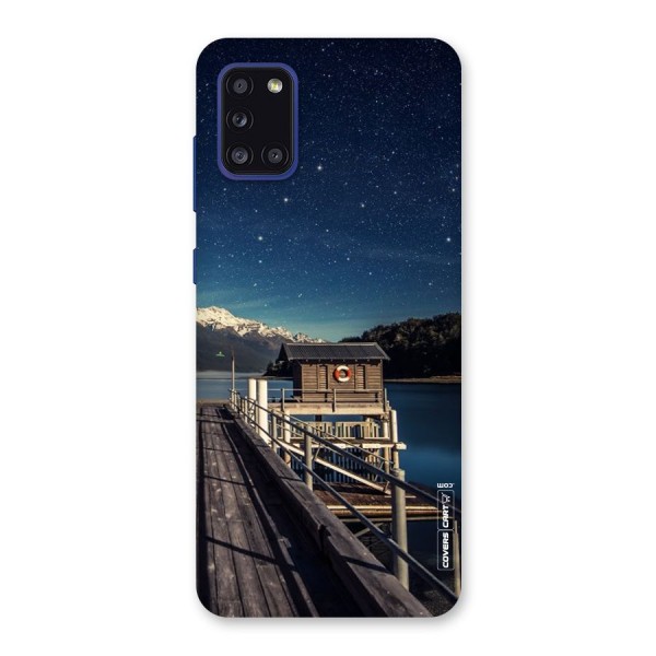 Beautiful Dock Hut Back Case for Galaxy A31