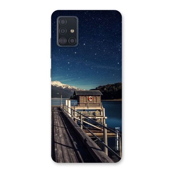 Beautiful Dock Hut Back Case for Galaxy A51