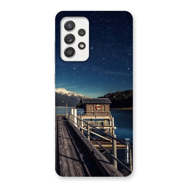 Beautiful Dock Hut Back Case for Galaxy A52