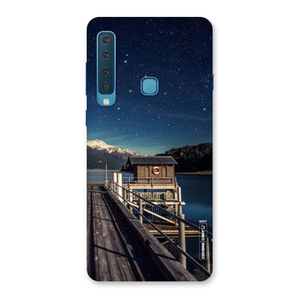 Beautiful Dock Hut Back Case for Galaxy A9 (2018)