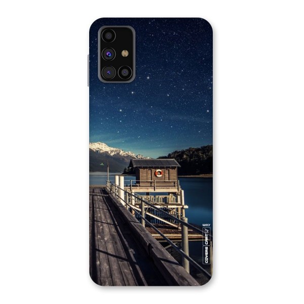 Beautiful Dock Hut Back Case for Galaxy M31s