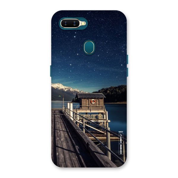 Beautiful Dock Hut Back Case for Oppo A12