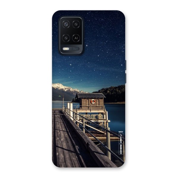 Beautiful Dock Hut Back Case for Oppo A54