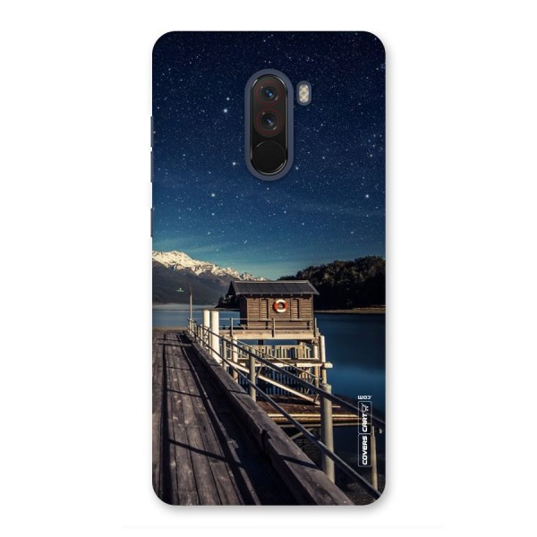 Beautiful Dock Hut Back Case for Poco F1