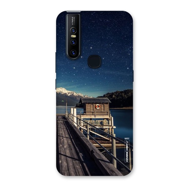 Beautiful Dock Hut Back Case for Vivo V15