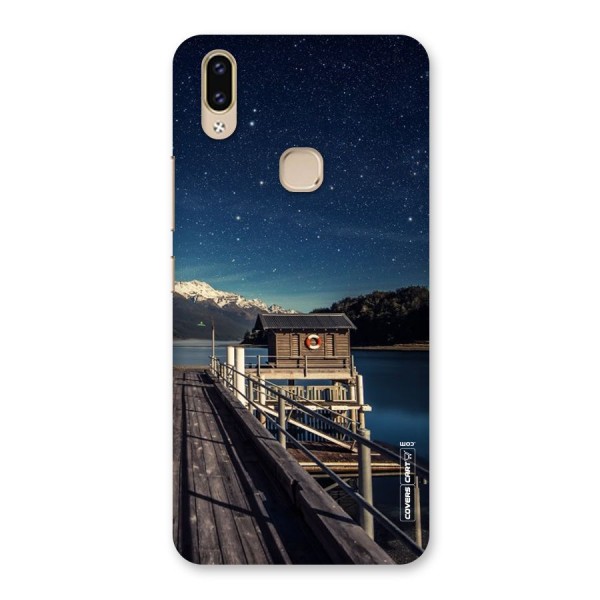 Beautiful Dock Hut Back Case for Vivo V9