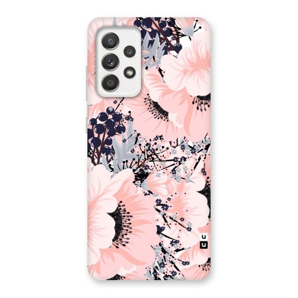 Beautiful Flowers Back Case for Galaxy A52