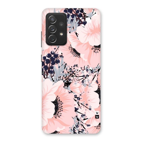 Beautiful Flowers Back Case for Galaxy A72