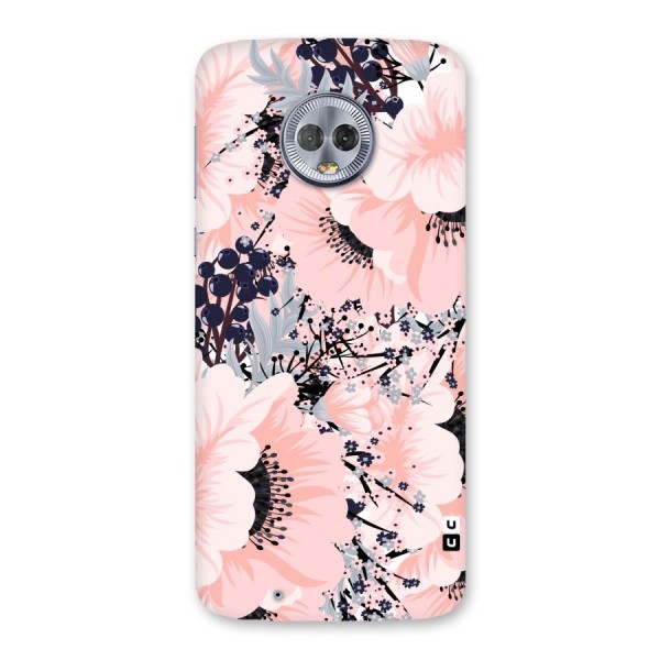 Beautiful Flowers Back Case for Moto G6