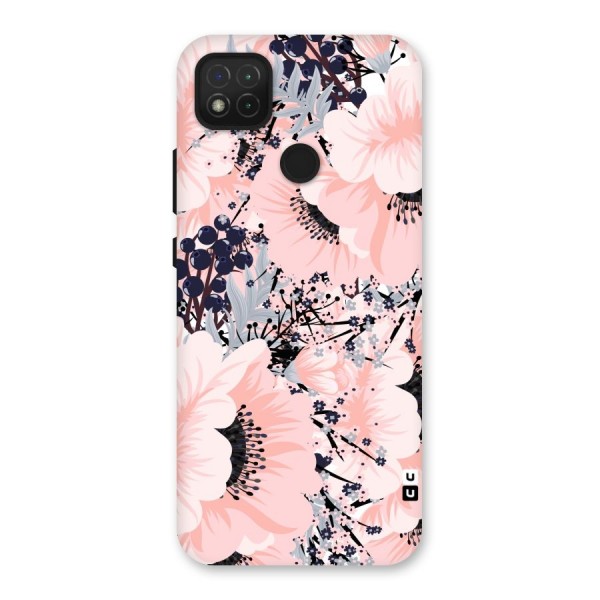 Beautiful Flowers Back Case for Redmi 9C