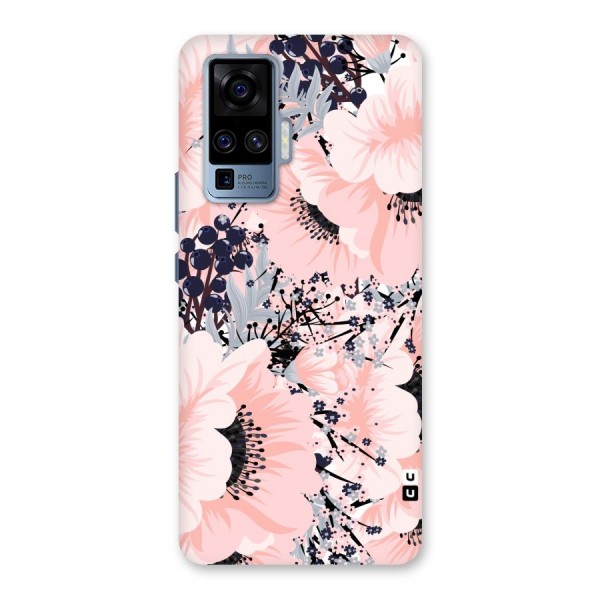 Beautiful Flowers Back Case for Vivo X50 Pro