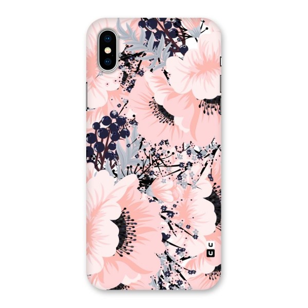 Beautiful Flowers Back Case for iPhone XS