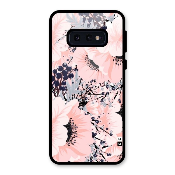 Beautiful Flowers Glass Back Case for Galaxy S10e