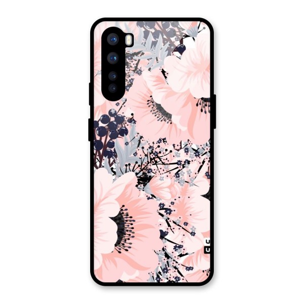 Beautiful Flowers Glass Back Case for OnePlus Nord