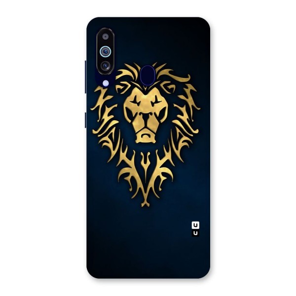 Beautiful Golden Lion Design Back Case for Galaxy A60